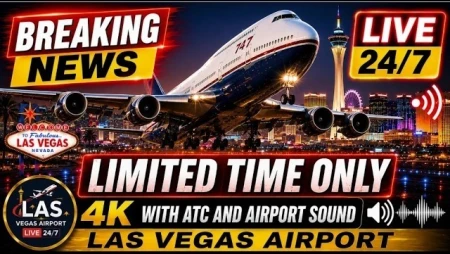 Las Vegas Airport - Runway Views