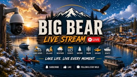 Big Bear Lake - Lake Views and Village Activity