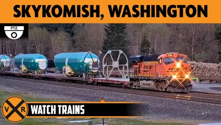 Skykomish - BNSF Railway Train Camera