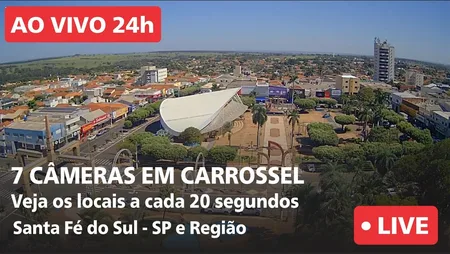Santa Fe do Sul - Carrossel de Câmeras - مشاهدة التلفزيون عبر الإنترنت مجانًا | بث مباشر للقنوات التلفزيونية