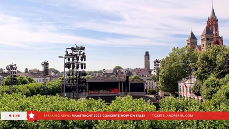 Vrijthof Square - Stage Construction