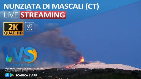 Mount Etna Eruption - Nunziata di Mascali