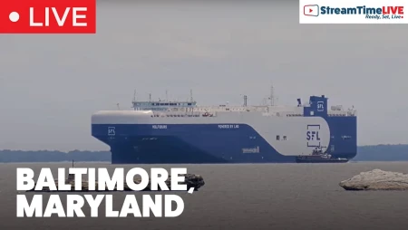 Baltimore Shipping Channel - Maryland