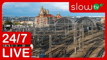 Trains at Ústí nad Orlicí Railway Station